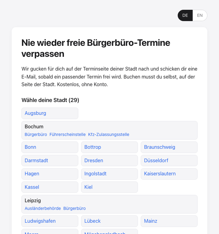 Bürgerwecker